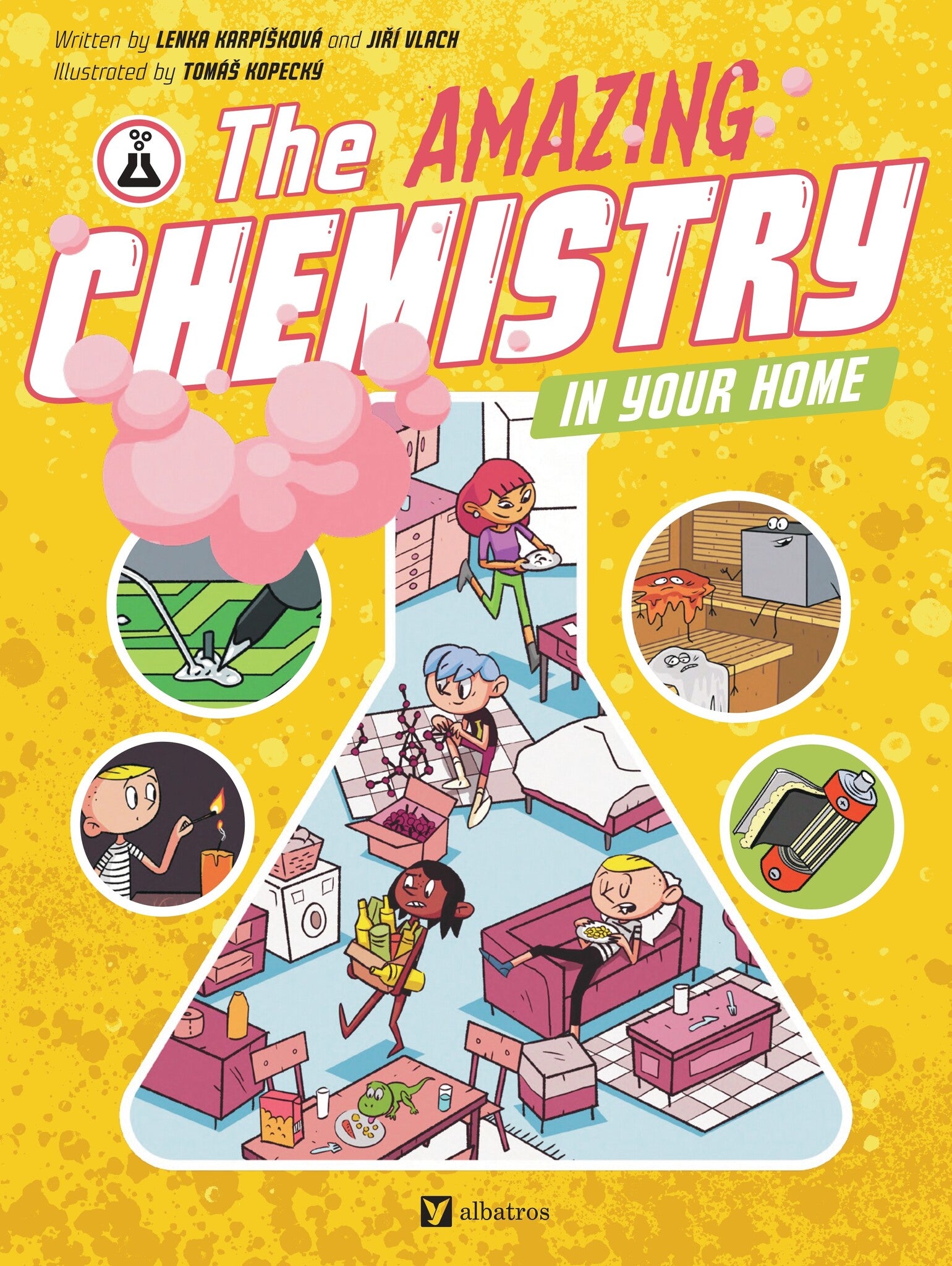 Cover image for The Amazing Chemistry in Your Home ISBN 9788000075723